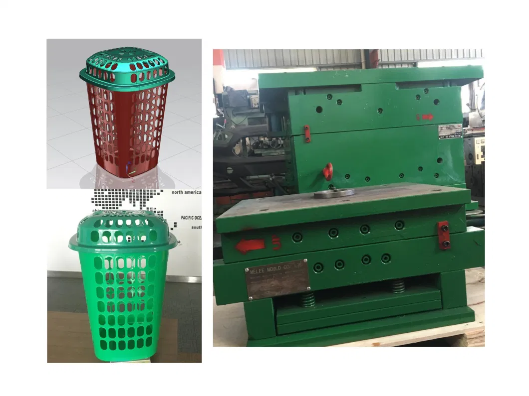 Plastic Injection Crate Mould for Logistic Basket Mold