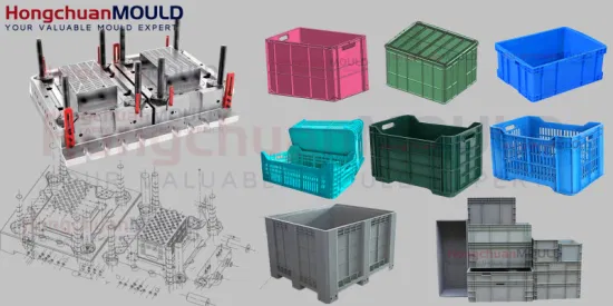 Plastic Drink Heavy Duty Milk Crates Glass Bottle Drink Crate Injection Mould